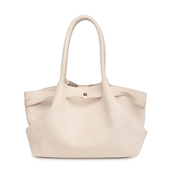 Suede Tote Bag, Suede Bag Hobo Handbag Large Vintage Shoulder :') - Picture 1 of 9
